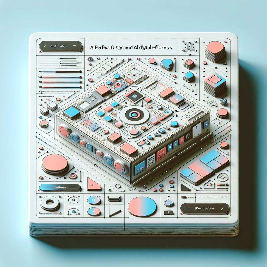 Une image de couverture représentant un site web moderne et attrayant, illustrant la convergence entre design esthétique et efficacité numérique.