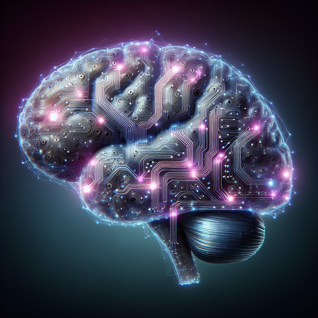 Image de couverture montrant un cerveau numérique avec connexions, symbolisant le Machine Learning optimisant les ressources.