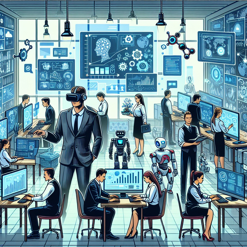 Couverture illustrant une PME en pleine transformation digitale avec des outils technologiques modernes.