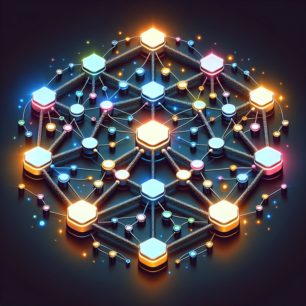 Cover image showing interconnected web links to represent the concept of backlinks in SEO.
