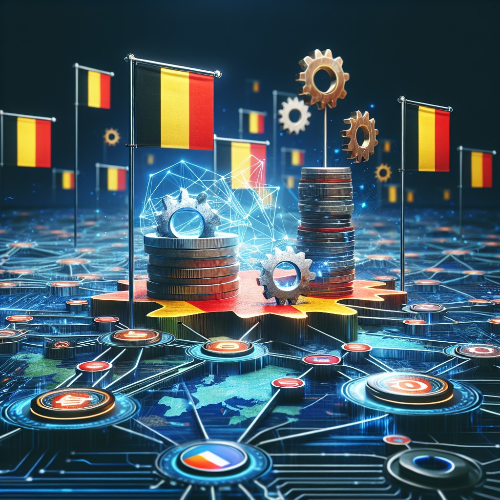 Image représentant des stratégies de marketing digital et de backlinking en Belgique.
